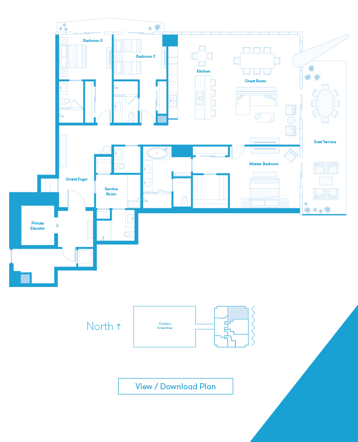 Missoni baia discount floor plan